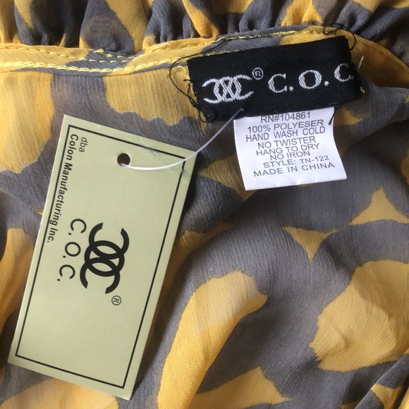 Clothing Obsessed Company Frill and Smocked Blouse - Picture 4 of 4